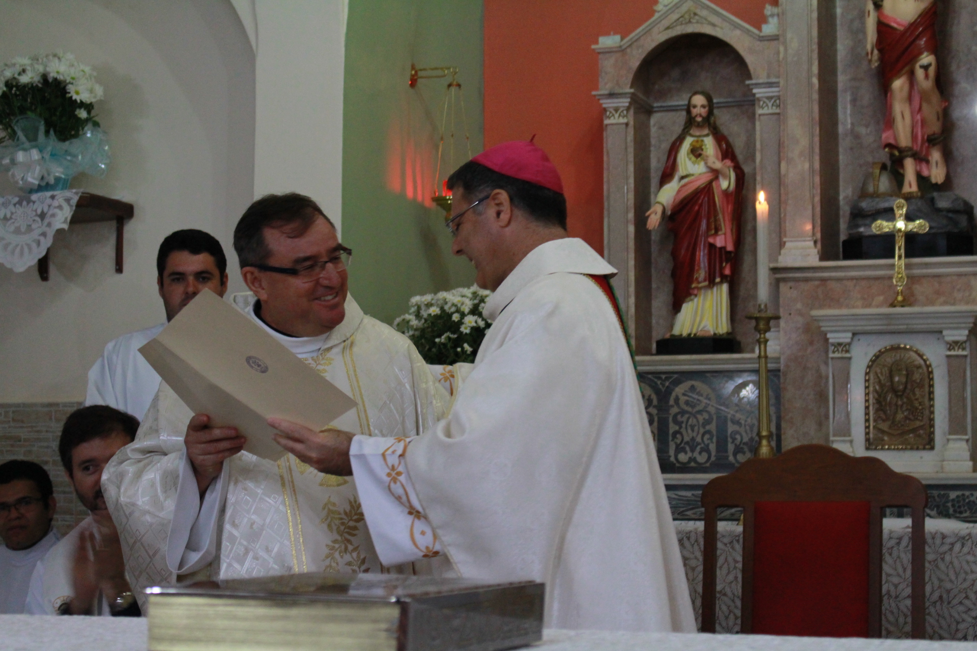 Padre Antônio de Marcos assume Paróquia do Patrimônio, em Brotas