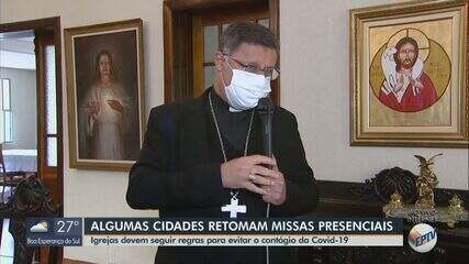 Igrejas na região de São Carlos podem retomar missas presenciais