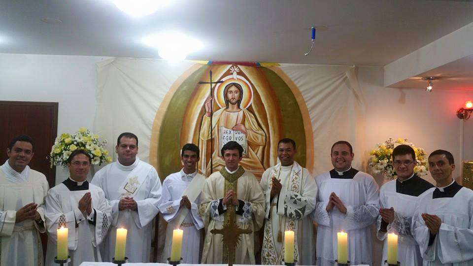 Celebração Pascal na Casa de Formação São Carlos