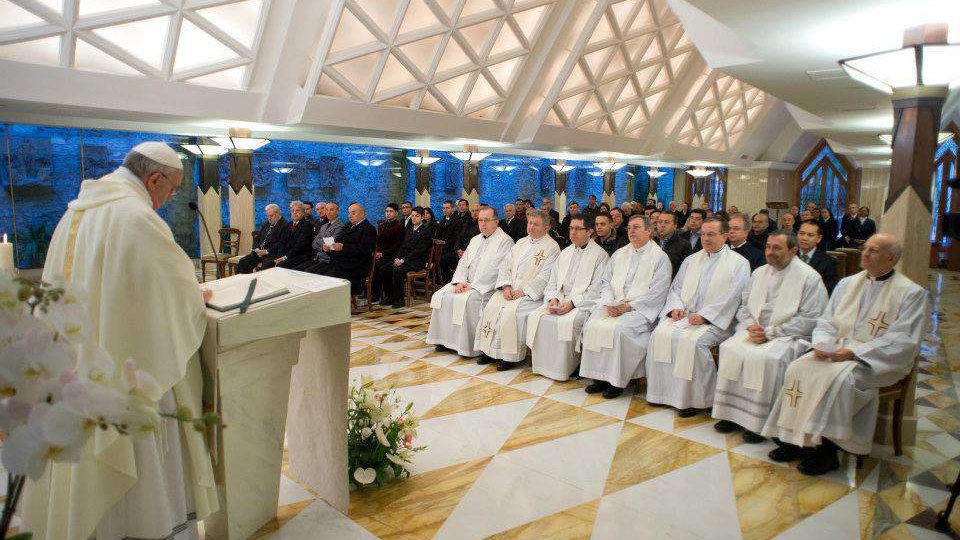 O caminho da Igreja é o da franqueza, diz Papa em homilia