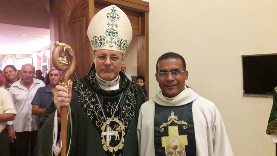 Posse do Pároco de Nossa Senhora Aparecida em Dois Córregos