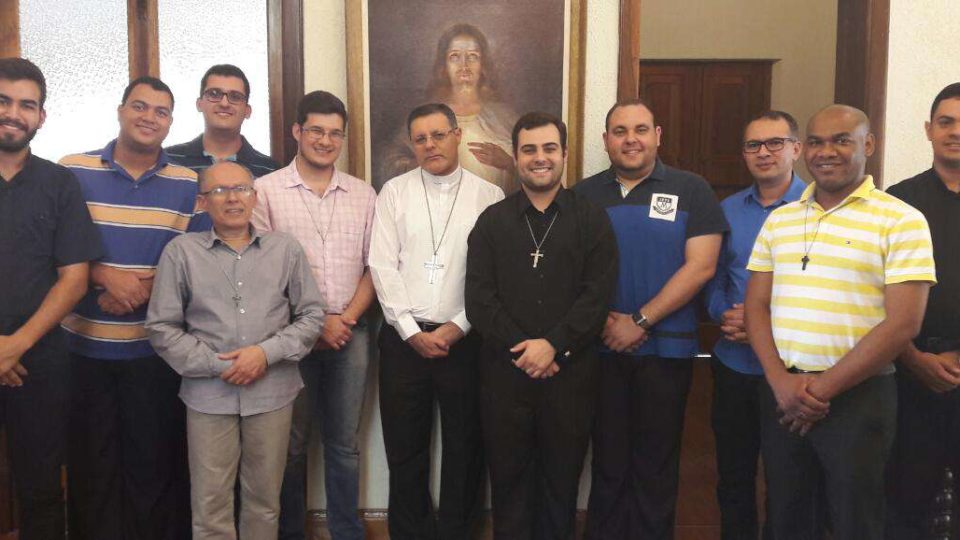 Seminaristas do 3º ano da Teologia em Retiro