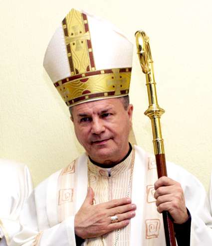 Dom Sergio Aparecido Colombo, Bispo de Bragança Paulista, envia mensagem de condolências pelo falecimento do Monsenhor Luiz Cechinato