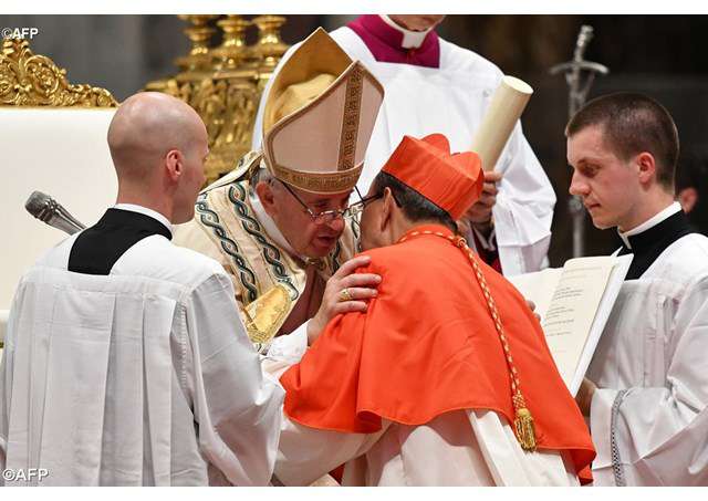 Papa a novos cardeais: Jesus não os chamou para ser príncipes na Igreja