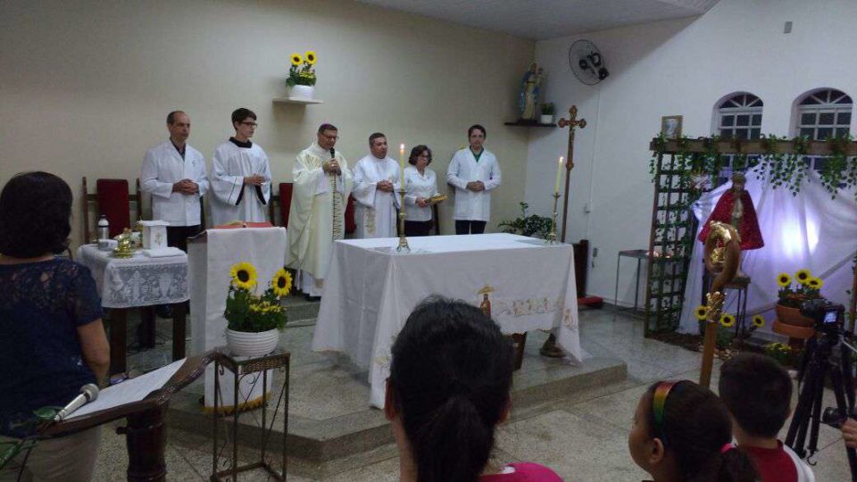 Dom Paulo preside missa de abertura da novena dedicada ao  Senhor Bom Jesus dos Aflitos