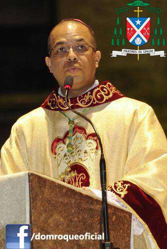 Dom Roque Bispo Auxiliar do Rio de Janeiro envia cumprimentos de felicitações para Dom Paulo Cezar