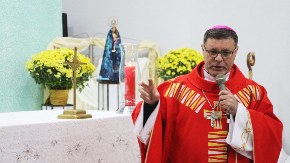 Dom Paulo preside missa de abertura da novena dedicada a Nossa Senhora da Abadia