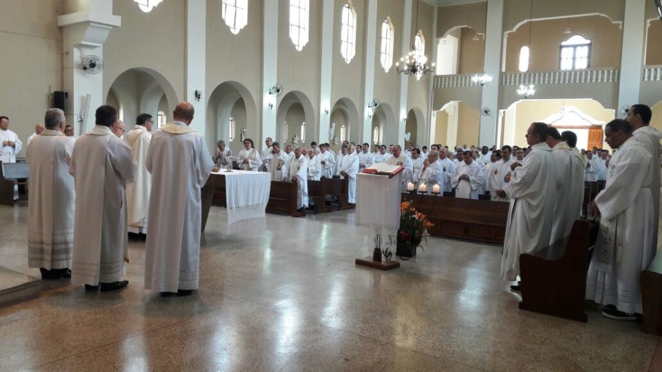 Celebração Eucarística marca o término do Retiro Anual do Clero