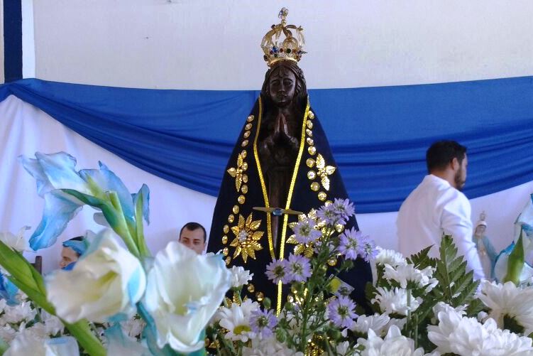 Comunidade Nossa Senhora Aparecida de Itaju celebra sua padroeira