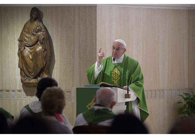 Jesus chama à conversão, recorda Papa em homilia