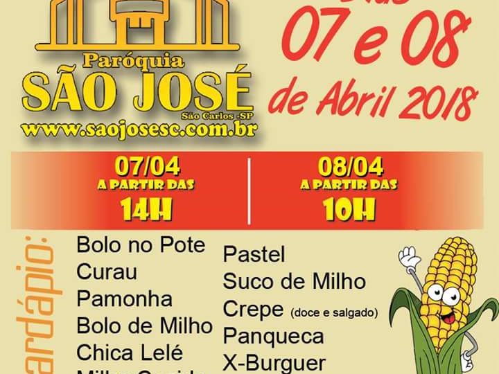 Paróquia São José realiza 3ª Festa do Milho com diversos pratos típicos em São Carlos