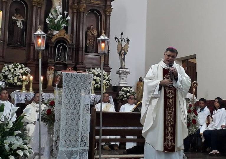 Dom Paulo Cezar preside Missa de abertura da visita pastoral em Boa Esperança