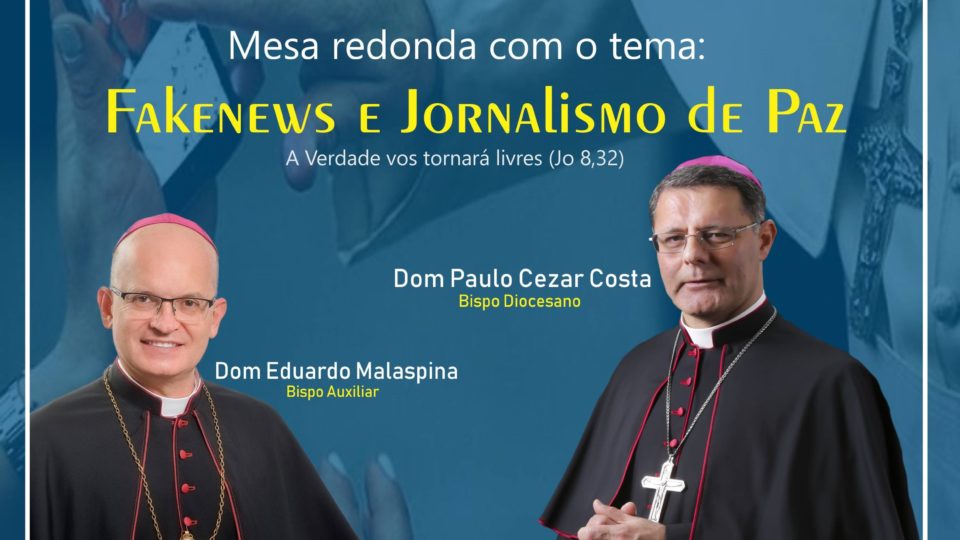 Na Diocese de São Carlos, discute Fake News e Jornalismo de Paz
