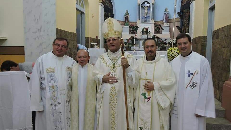 Dom Paulo Cezar participa da Festa de Santa Cruz na cidade de Brotas