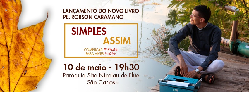 Lançamento De Livro Acontece Nesta Quinta- Feira Na Paróquia São Nicolau