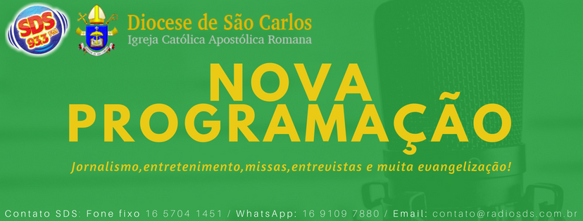 Rádio Diocesana será inaugurada neste próximo domingo