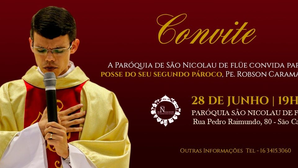 Celebração De Posse Do Padre Robson