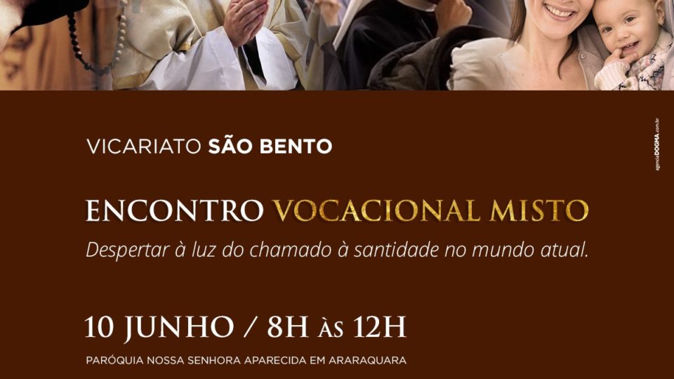 ARARAQUARA terá encontro vocacional neste domingo