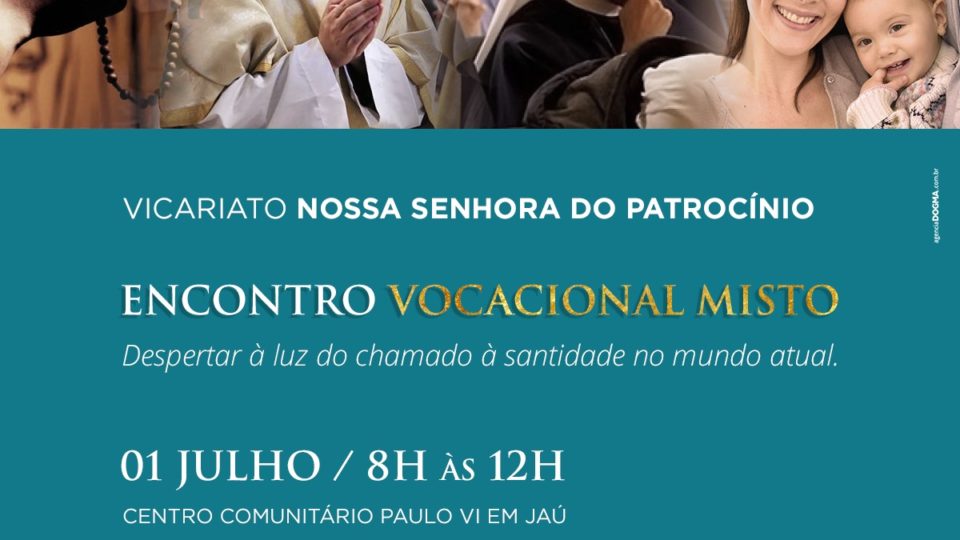 Encontro Vocacional Misto acontece neste final de semana no Vicariato Nossa Senhora do Patrocínio