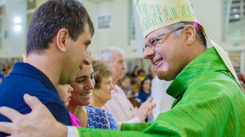 Dom Paulo Cezar preside Celebração Eucarística na Paróquia Senhor Bom Jesus em Matão