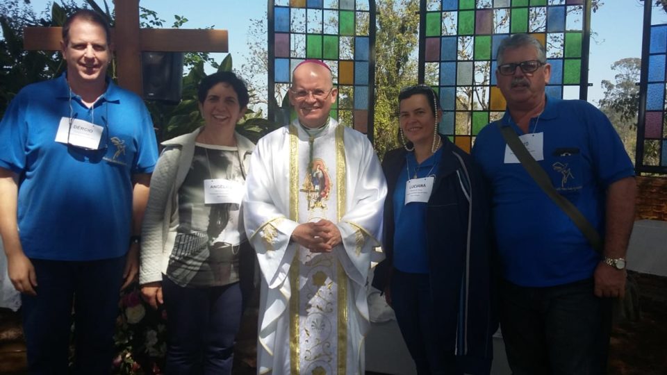 Catequistas do Vicariato Nossa Senhora do Patrocínio estiveram reunidos no Mosteiro Paraíso