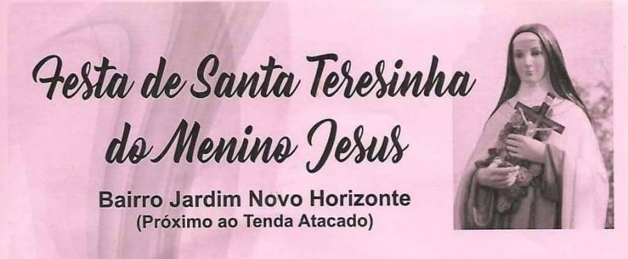 Festejos em honra à Santa Teresinha do Menino Jesus