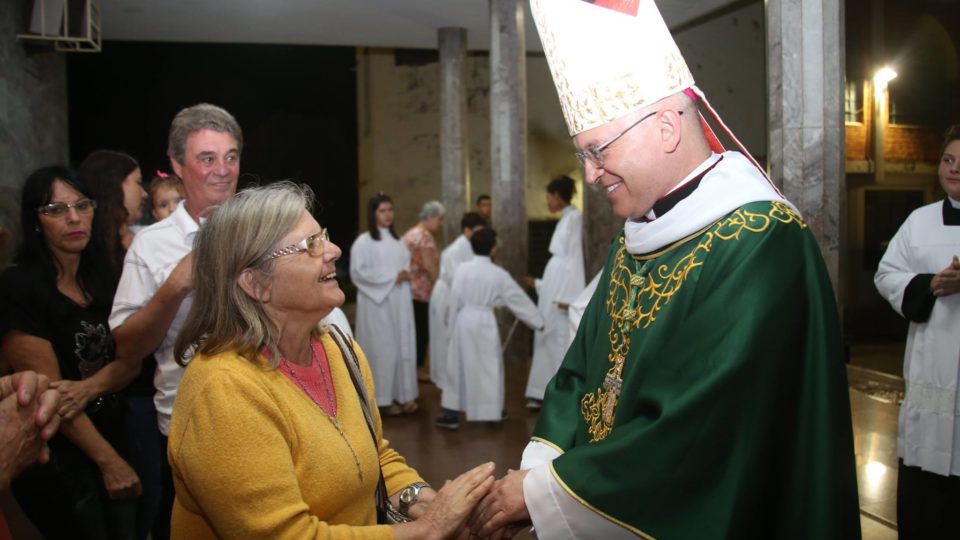 Bispo Auxiliar visita Paróquia São Benedito em Jaú