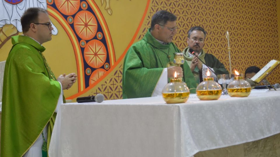 Bispo Diocesano preside Santa Missa na Paróquia São José em Jaú