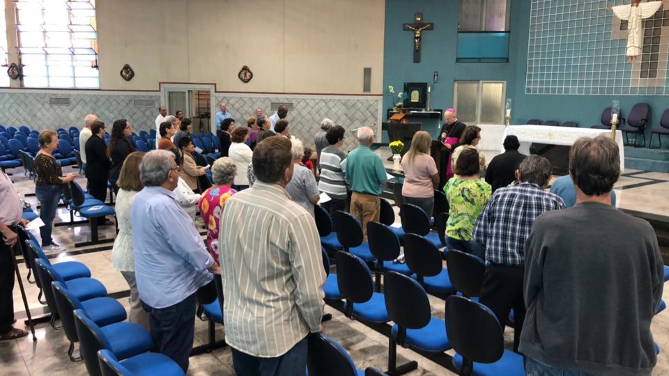 Dom Eduardo visita Paróquia Nossa Senhora Aparecida em Jaú