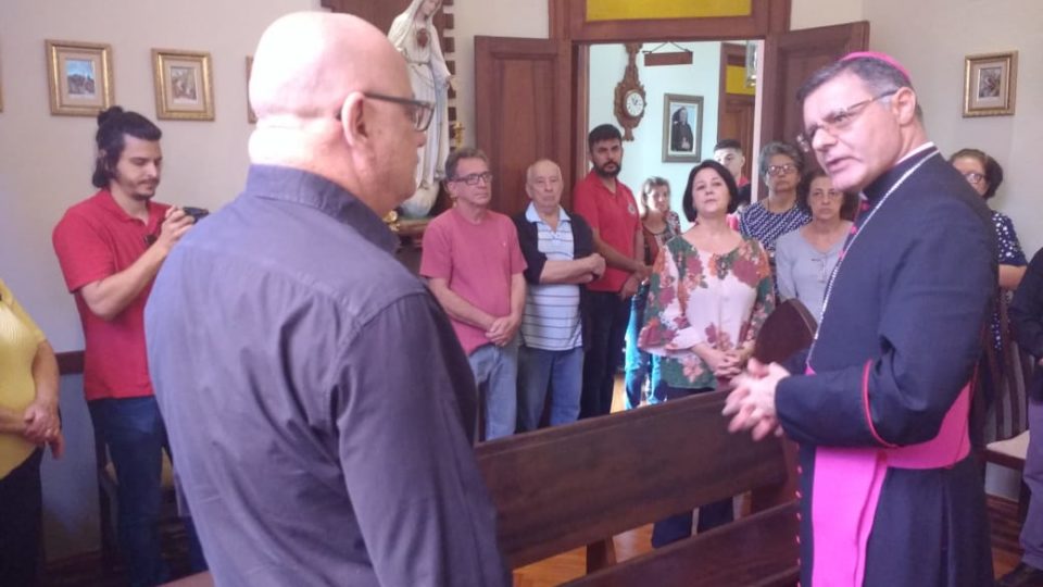 Dom Paulo Cezar visita Paróquia Nossa Senhora do Patrocínio