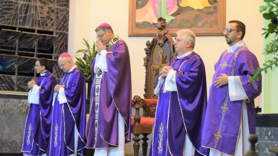 Bispo Diocesano preside Missa de QUARTA-FEIRA DE CINZAS E ABERTURA DA CF 2019