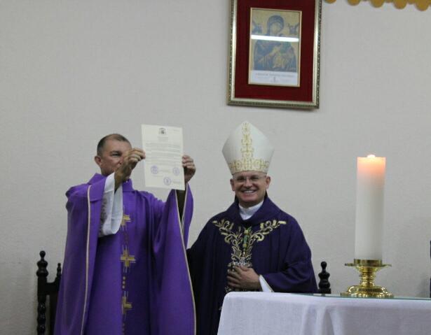 Padre Batista assume paróquia Nossa Senhora do Perpétuo Socorro