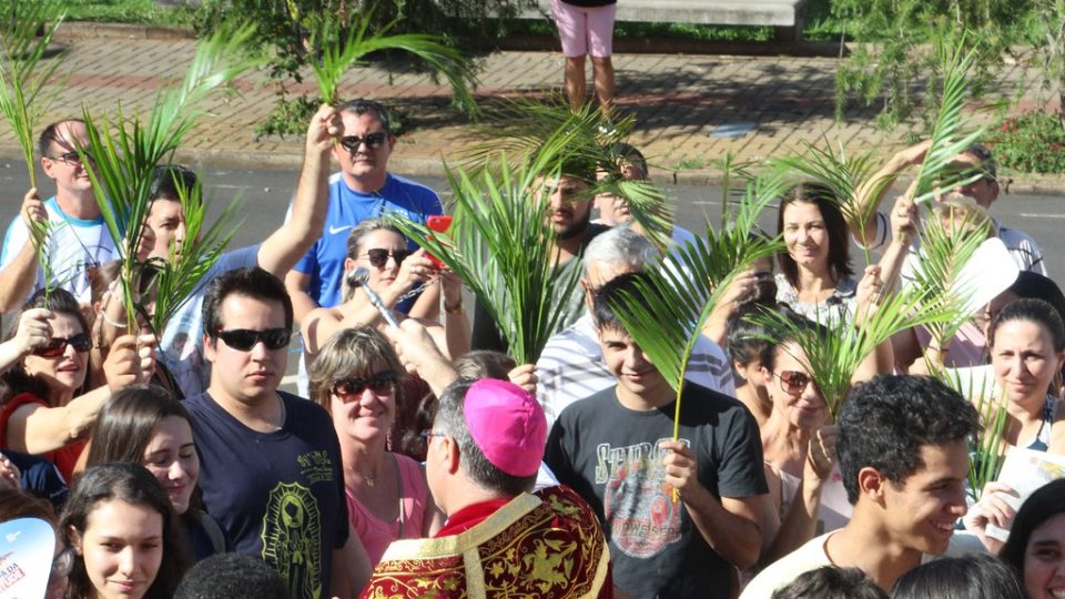 Missa de Ramos no Vicariato Nossa Senhora do Patrocínio