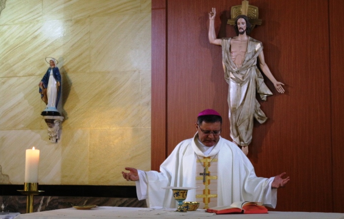 Dom Paulo Cezar celebra Solenidade de Nossa Senhora do Carmo aos funcionários da Cúria Diocesana