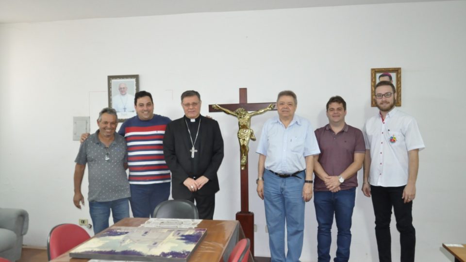 Dom Paulo Cezar se reuniu com o CAEP em Visita Pastoral