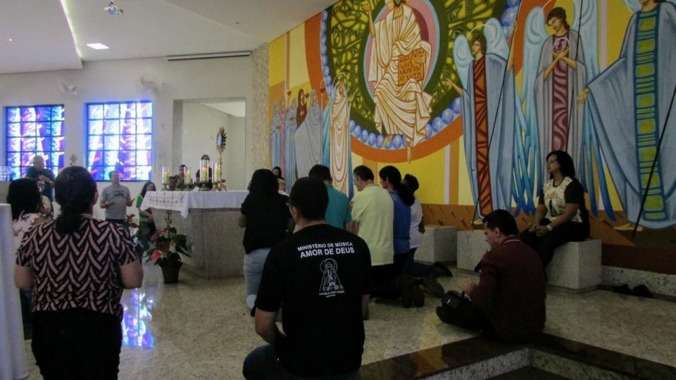 Semana da Família no Santuário de Nossa Senhora Aparecida e Santo Expedito na cidade de Barra Bonita