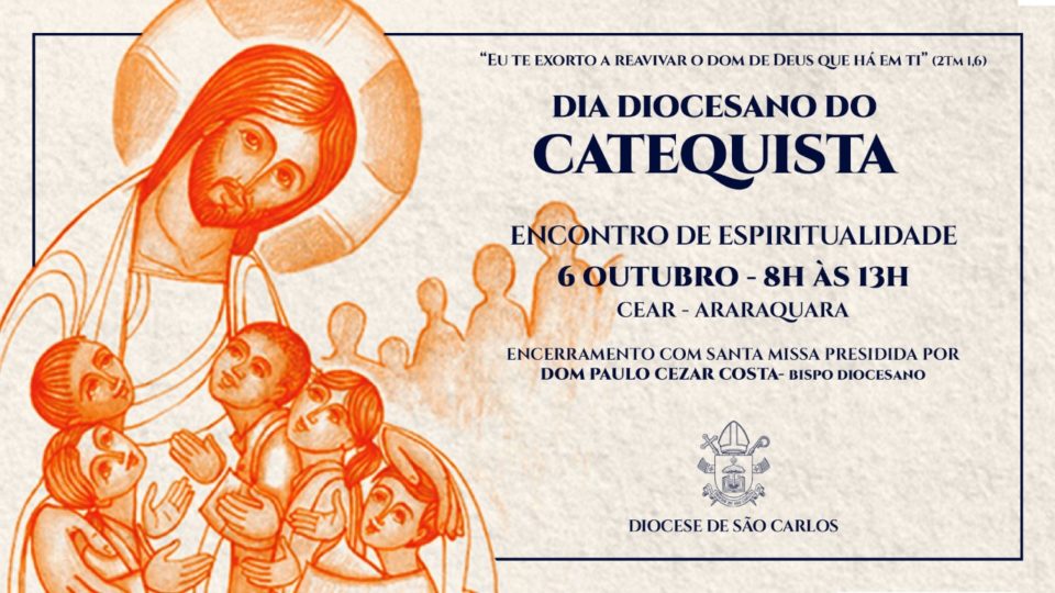 Inscrições abertas para o Dia de Espiritualidade Diocesano do Catequista