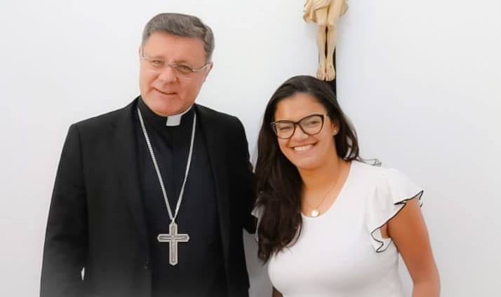 Dom Paulo Cezar concede entrevista para ao Portal A Cidade ON São Carlos