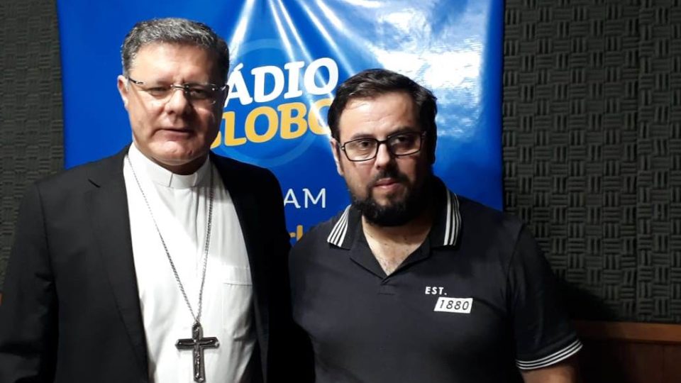 Dom Paulo Cezar concede entrevista para Rádio Globo de São Carlos