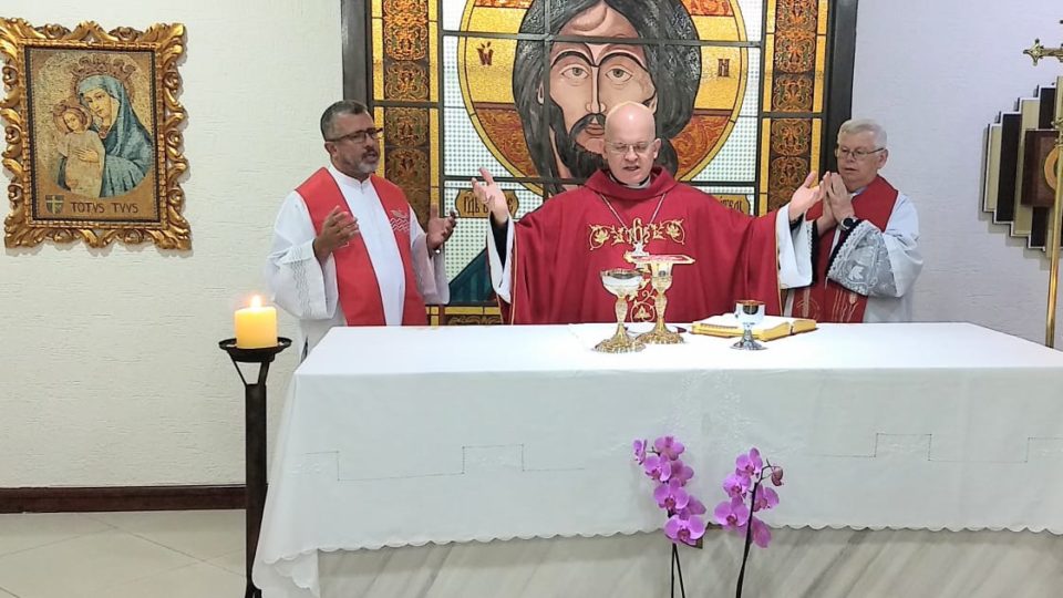 Dom Eduardo visita Seminário Maior São João Paulo II