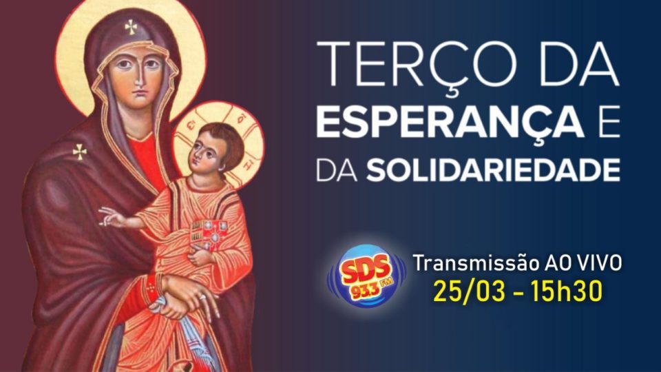 Rádio Diocesana convoca fiéis para o Terço da Esperança e da Solidariedade