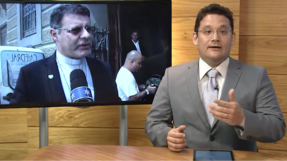 Dom Paulo Cezar preside na Rede Vida a Santa Missa de Páscoa