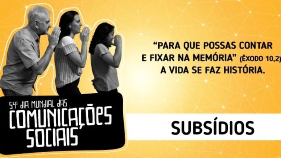 Pastoral prepara subsídios para o 54º Dia Mundial das Comunicações Sociais