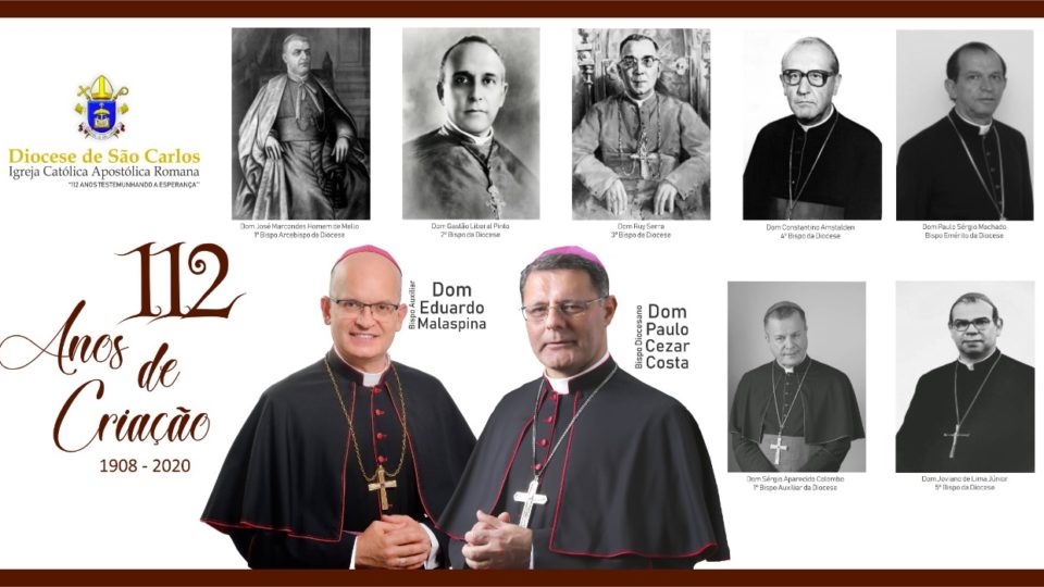 Diocese de São Carlos completa 112 anos de criação