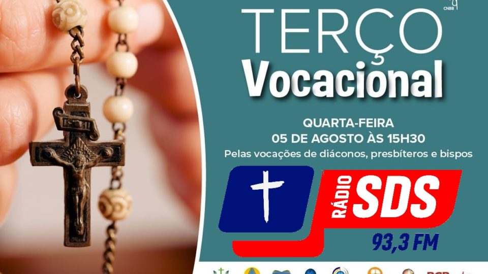 No mês de agosto, Terço da Esperança e da Solidariedade será em intenção das vocações