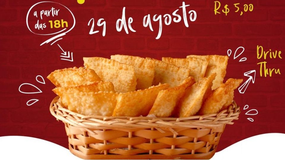 Paróquia Nossa Senhora de Fátima promove noite do pastel neste sábado