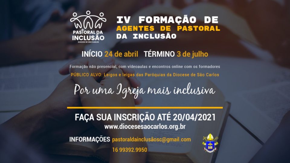 Formação para Agentes da Pastoral da Inclusão