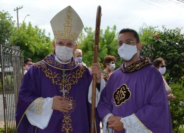 Dom Eduardo visita a Paróquia São Brás