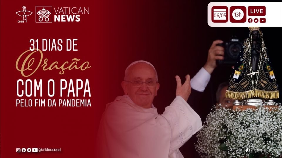 SANTUÁRIO DE APARECIDA (SP) SE PREPARA PARA PARTICIPAR DA MARATONA DE 31 DIAS DE ORAÇÃO COM O PAPA PELO FIM DA PANDEMIA