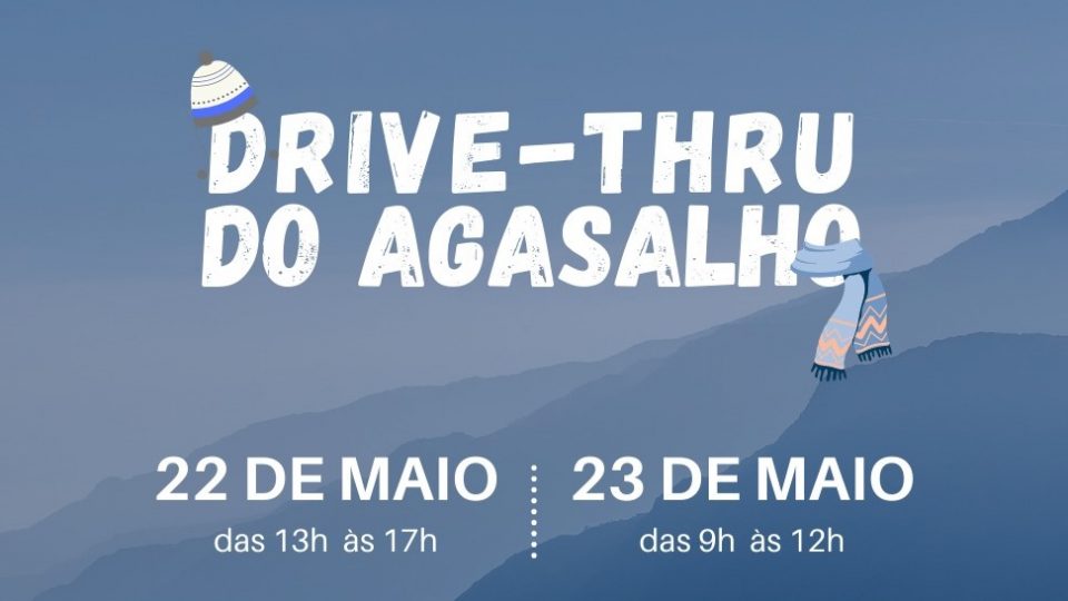 Grupo de jovens Brasa realiza drive-thru para arrecadar agasalhos e cobertores